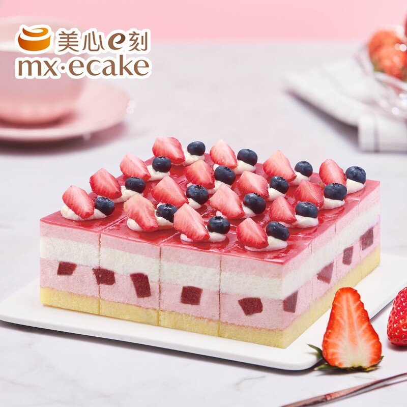 唯莓主义分享装（蛋糕）Strawberry Mousse Cake