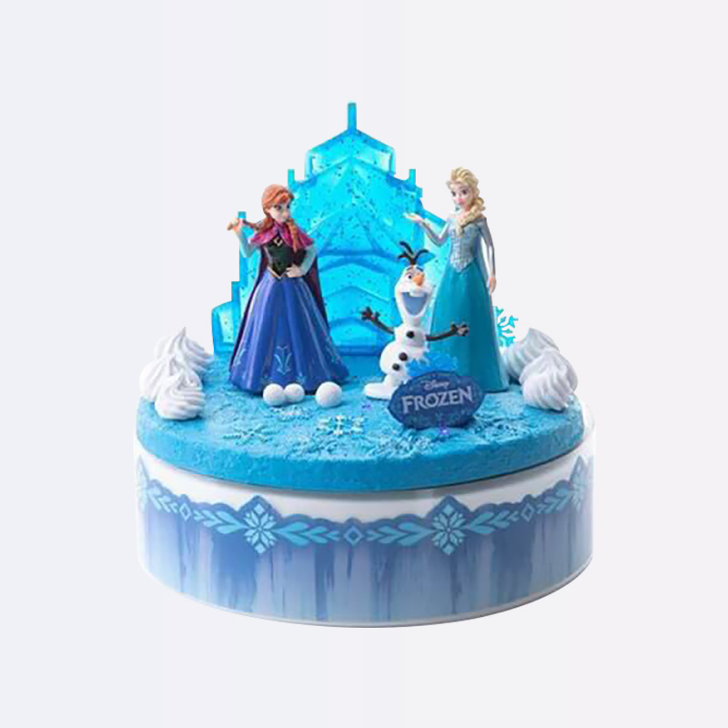 冰雪奇缘儿童卡通慕斯蛋糕