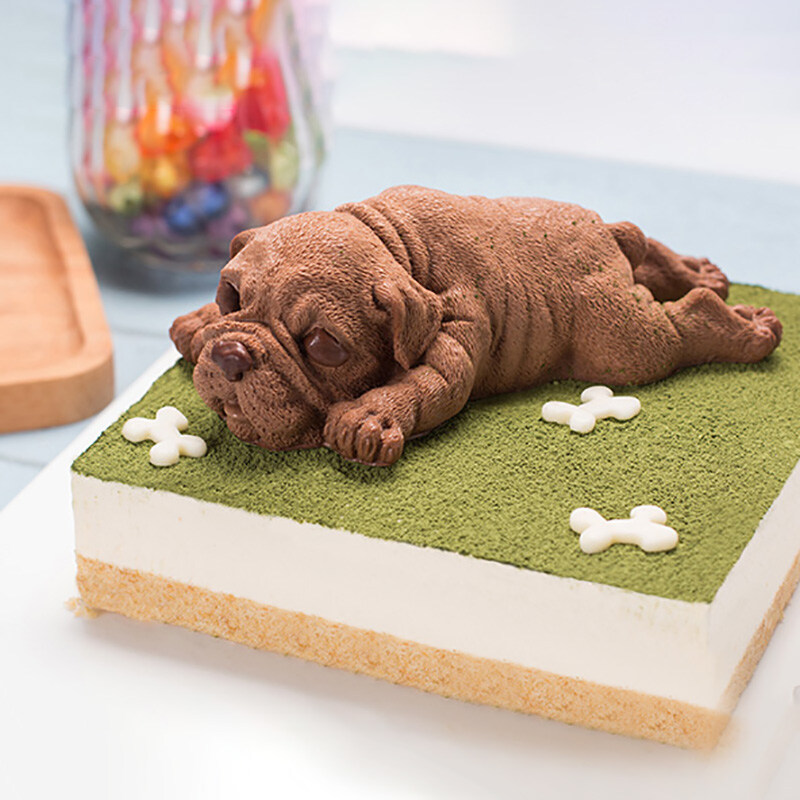 【6折购】小沙皮儿童卡通蛋糕